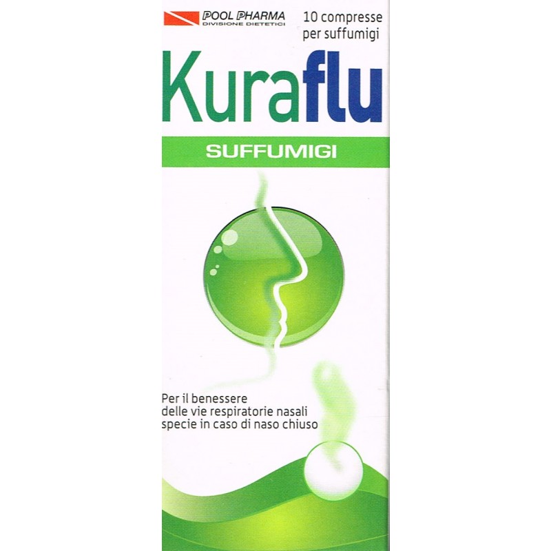 Kuraflu suffumigi 10 compresse effervescenti