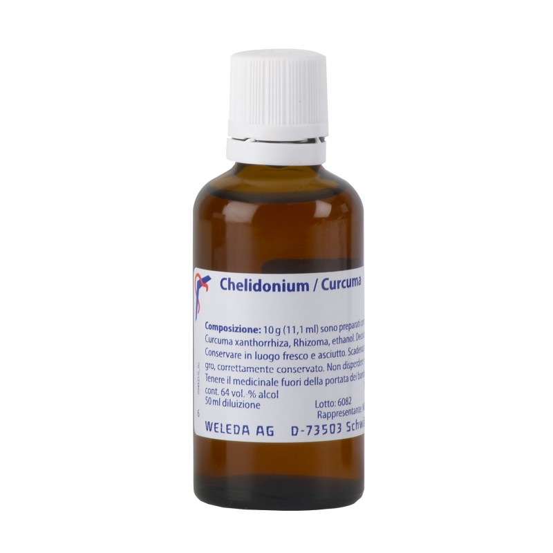 Weleda Chelidonium Curcum Gocce Omeopatiche 50 ml