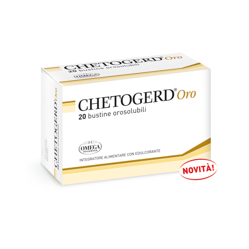 Chetogerd Oro utile per la digestione 20 bustine