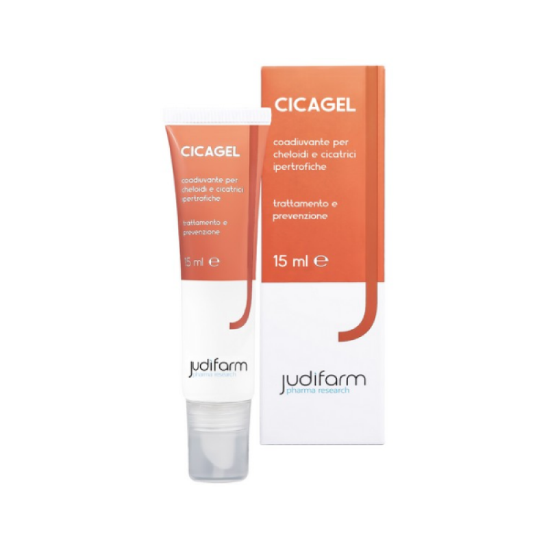 Cicagel Gel Cicatrizzante coadiuvante per cheloidi e cicatrici ipertrofiche 15 ml
