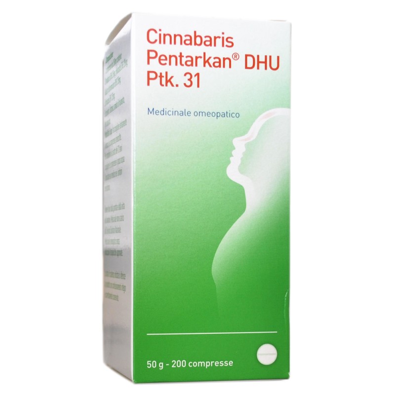 Schwabe Cinnabaris 31 Pentarkan Medicinale Omeopatico 200 Compresse 50 g