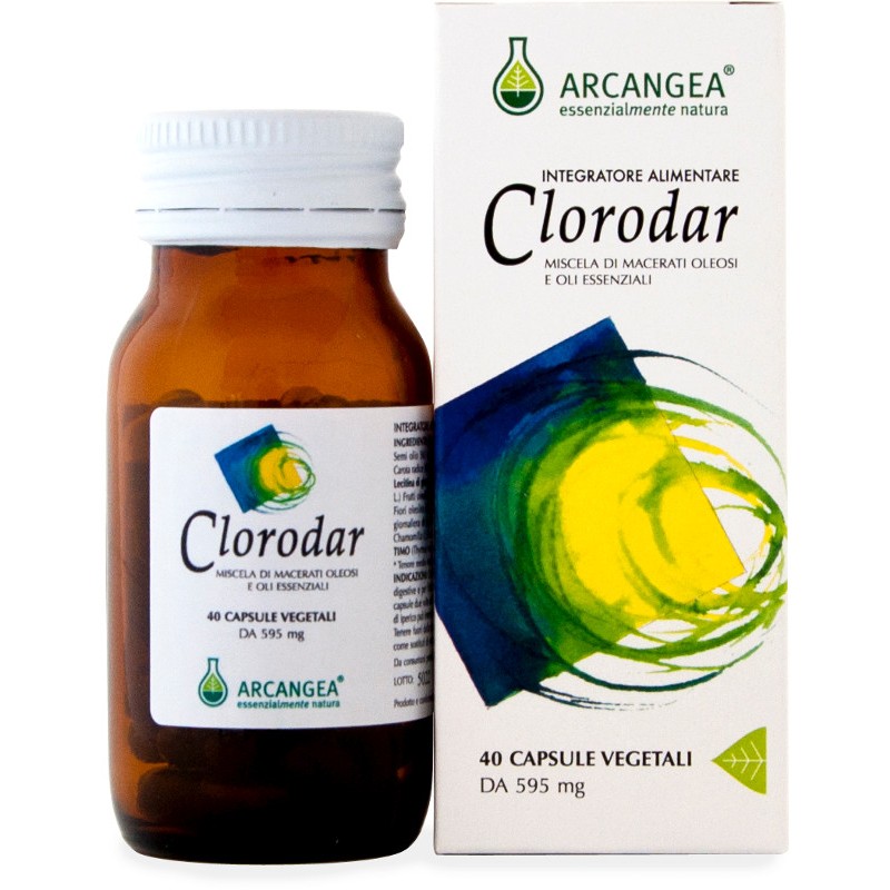 Clorodar integratore per la flora intestinale 100 capsule