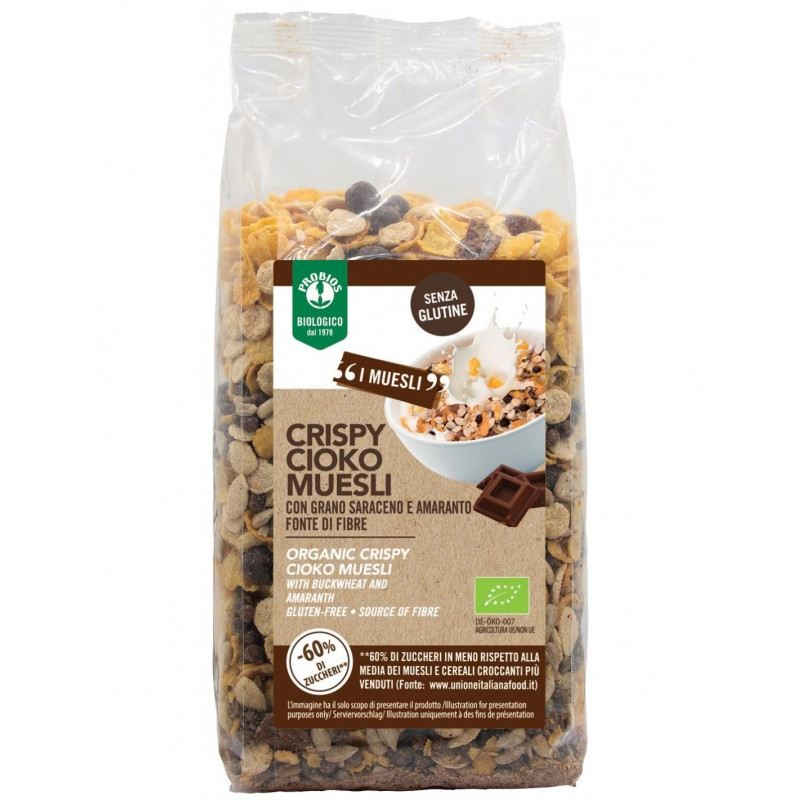 Easy To Go Crispy Cioko Muesli Biologico Senza Glutine 300 g
