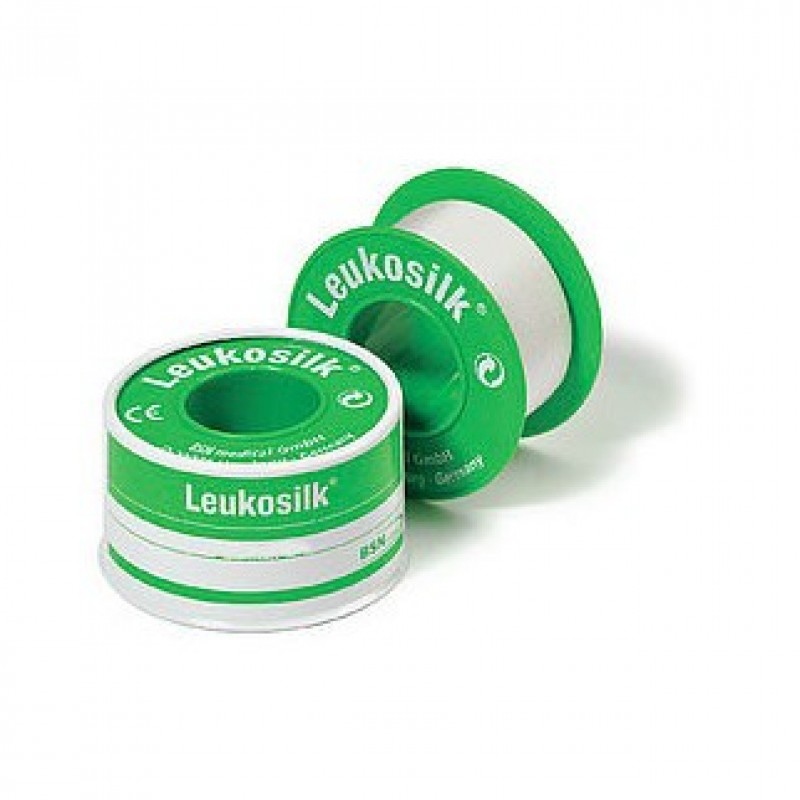 Leukoplast Cerotto Rocchetto Leukosilk Bianco 1,25X500cm 1 Pezzo