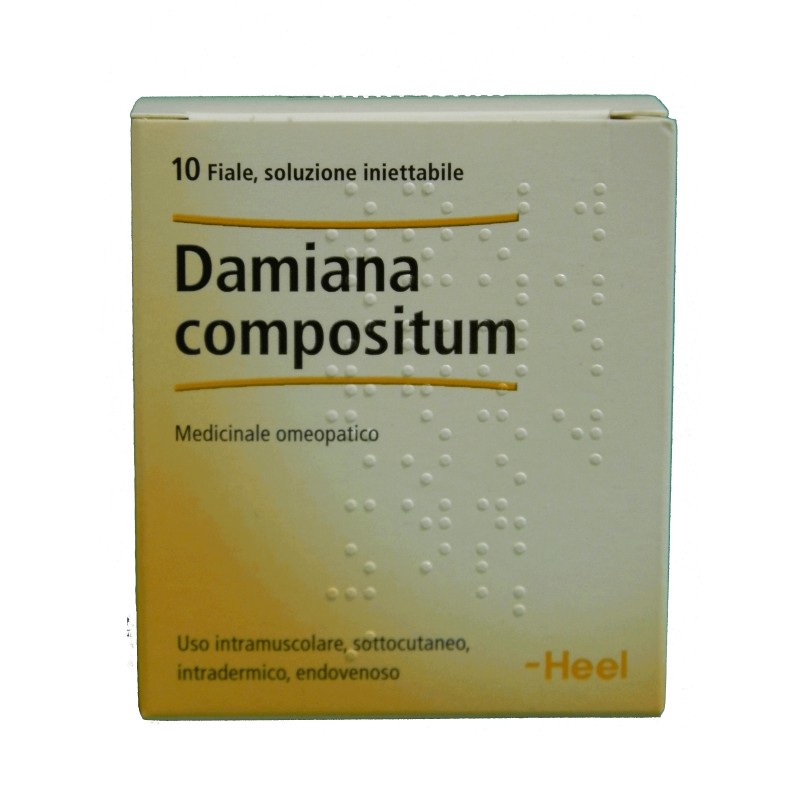 Heel Damiana Compositum 10 Fiale 2,2 ml