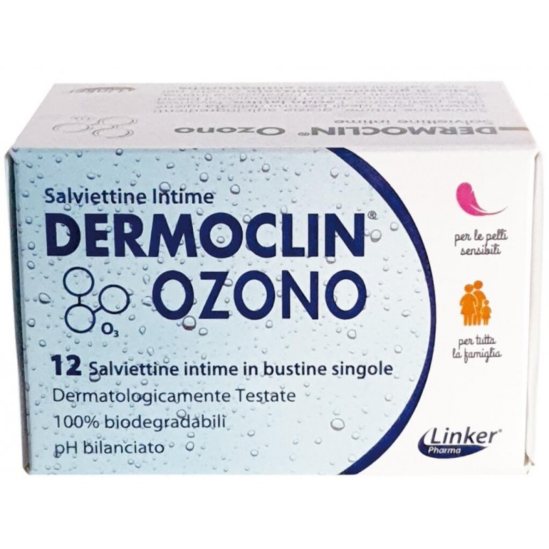 DERMOCLIN SALVIETTINE INT 12PZ