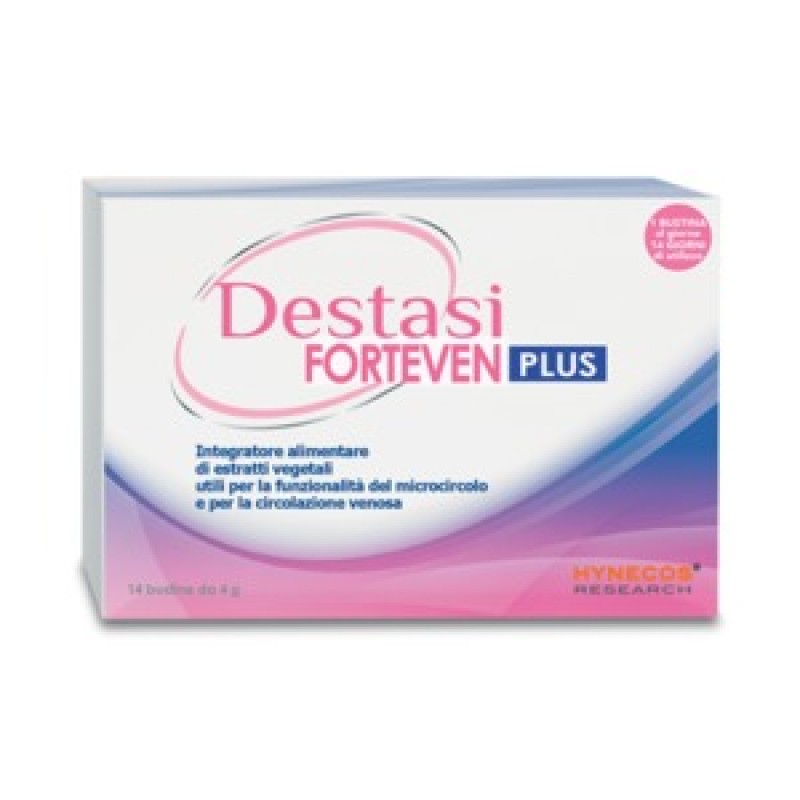 Destasi Forteven Plus Integratore Vegetale Gambe Gonfie 14 Bustine