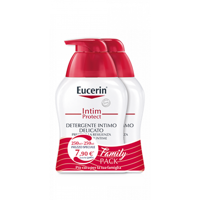 Eucerin pH5 Detergente Intimo PROMO FAMILY BIPACK Pacco doppio 250ml + 250ml