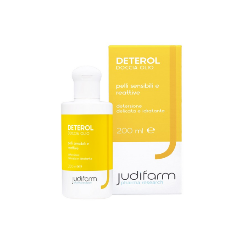 Deterol Doccia Olio Detersione Corpo Pelle Intollerante 200 ml