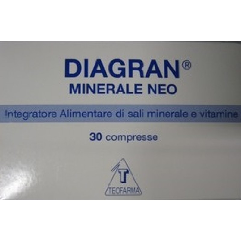 Diagran Minerale Neo Integratore Sali Minerali e Vitamine 30 Compresse Rivestite