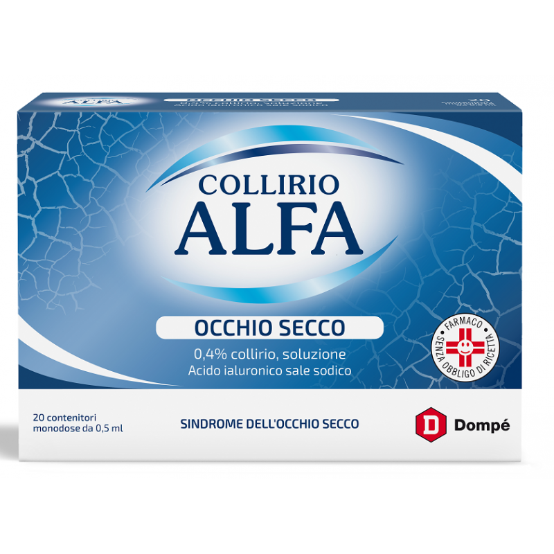 Dropstar Collirio ALFA OCCHIO SECCO Acido ialuronico 20 Flaconcini 0,5 ml