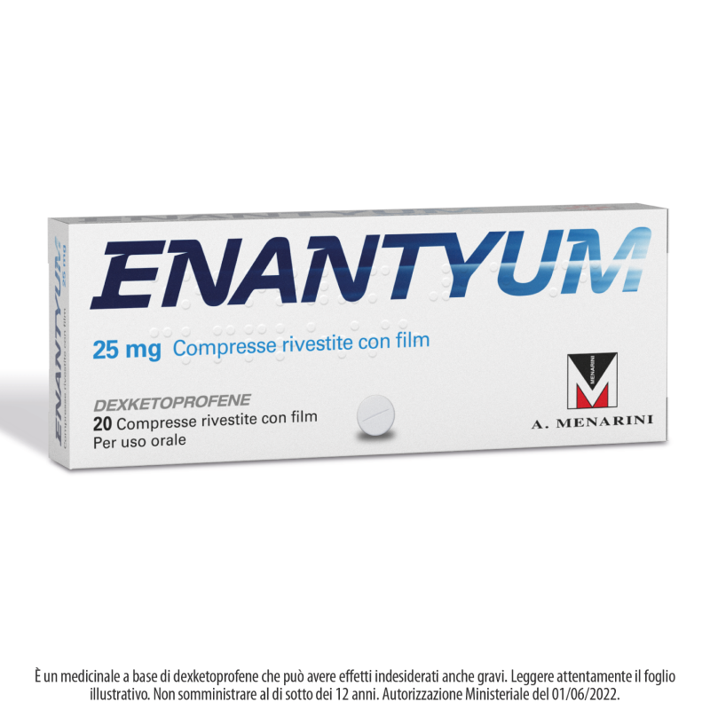 Enantyum - 20 Compresse Rivestite - 25 mg