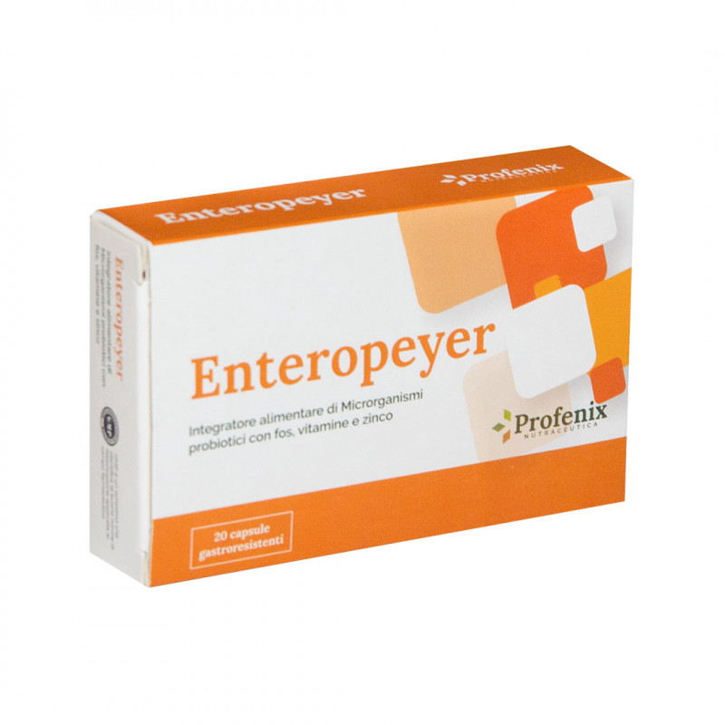 Enteropeyer integratore alimentare utile per la flora intestinale 20 capsule