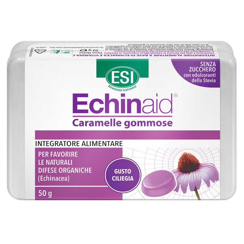 Esi Echinaid Caramelle Ciliegia utile per le difese immunitarie 50g