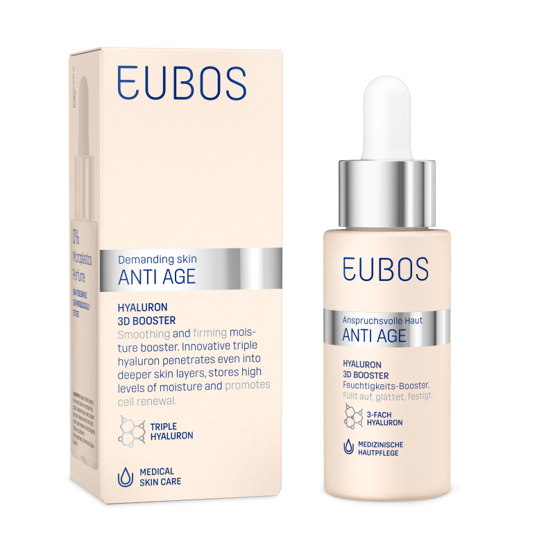 Eubos Hyaluron 3D Booster Antirughe Viso 30 ml