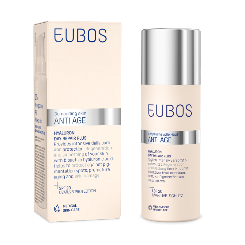 Eubos Hyaluron Repair e Protect SPF 20 Crema Anti-Age 50 ml