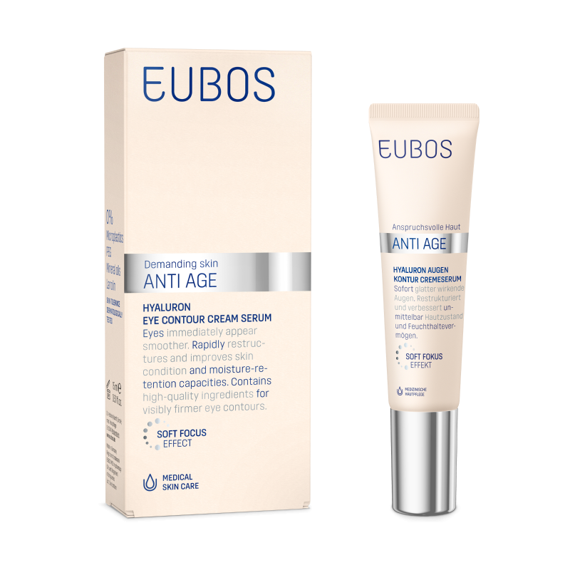 Eubos Hyaluron Eye Contour Siero Contorno Occhi 15 ml