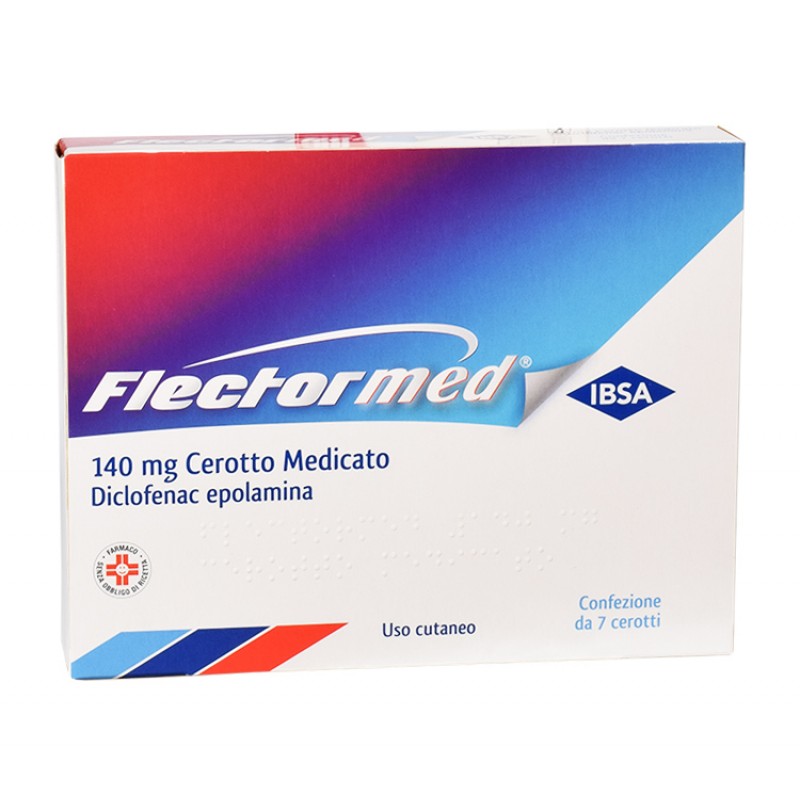 Flectormed 140 mg Dolori Articolari e Muscolari 7 Cerotti Medicati