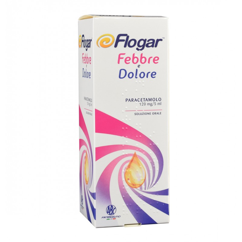 Flogar Febbre&Dolore 120 mg/5 ml Paracetamolo Soluzione Orale 120 ml