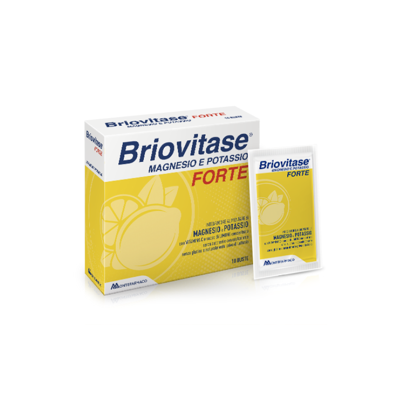 Briovitase Forte Integratore Di Magnesio E Poitassio 10 Bustine