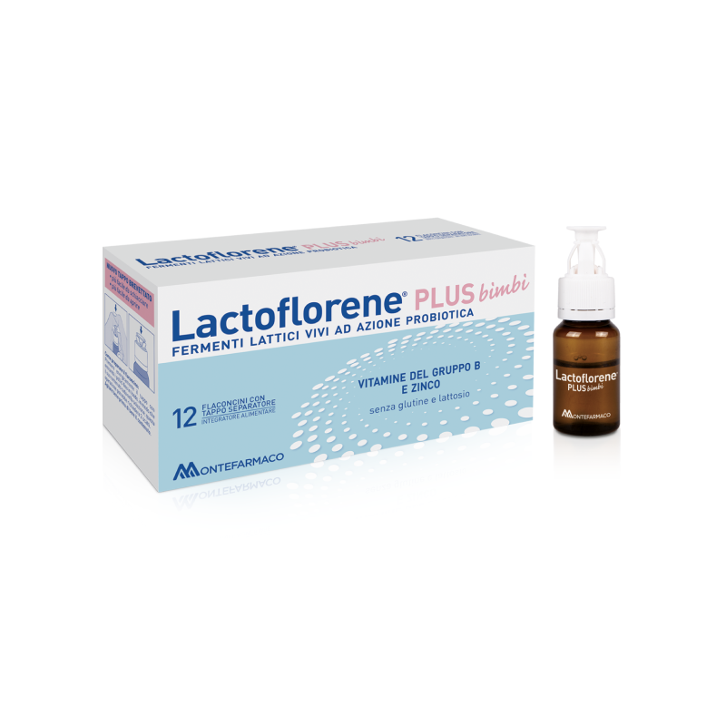 Lactoflorene Plus Bimbi - 12 Flaconcini