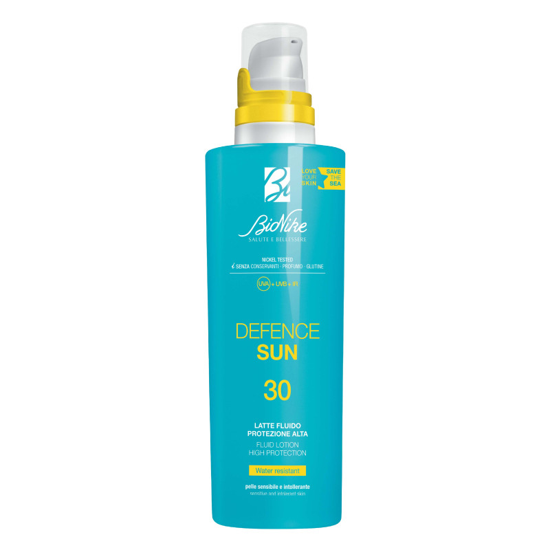 Bionike Defence Sun Latte Fluido SPF 30 Protezione Alta 125 ml