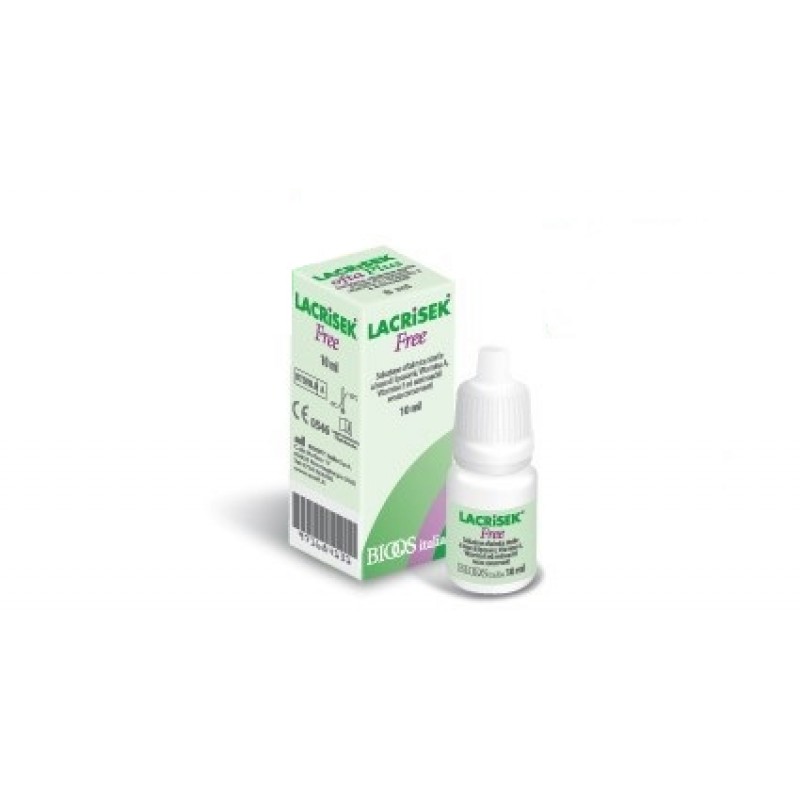 Lacrisek Free Soluzione Oftalmica senza conservanti 10ml