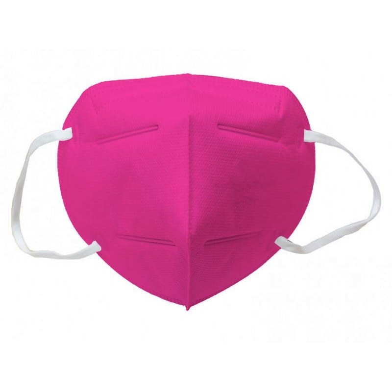 MASCHERINA FILTRANTE FFP2 M28 Made in Italy Colore FUCSIA 1 pezzo