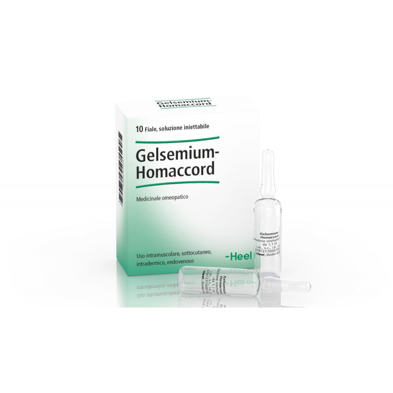 Guna Heel Gelsemium Homaccord 10 Fiale da 1,1 ml