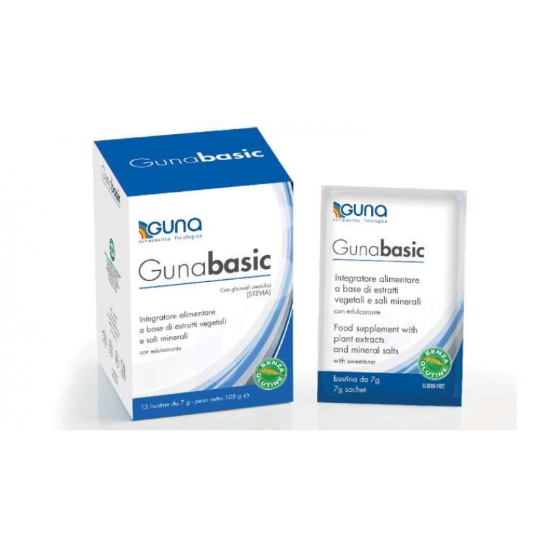 Gunabasic - Integratore depurativo - 15 bustine