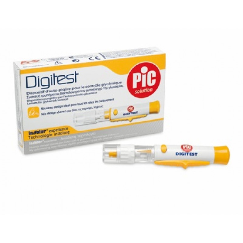 Pic Digitest Penna Pungidito Per Misurazione Glicemia