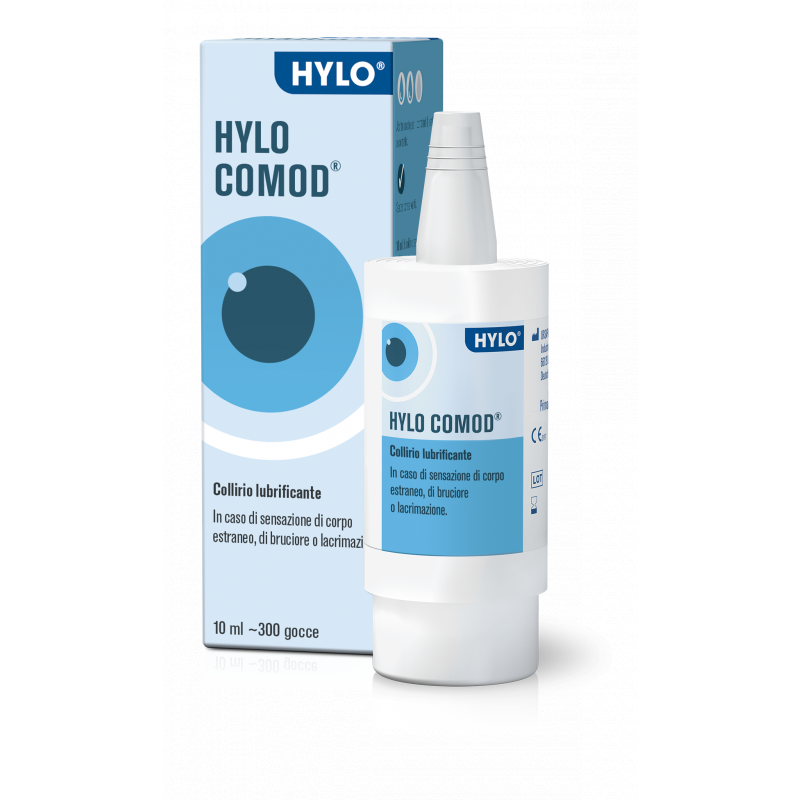 Hylo-Comod 0,1% - Collirio Gocce Lubrificante - 10 ml