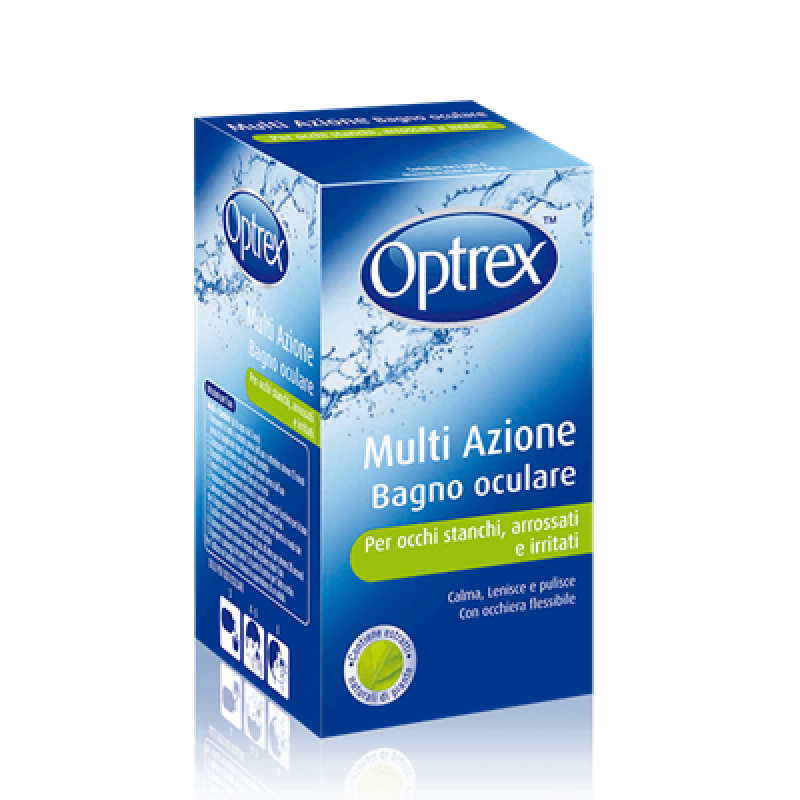Optrex Bagno Oculare Multi Azione Occhi Stanchi e Arrossati 300 ml