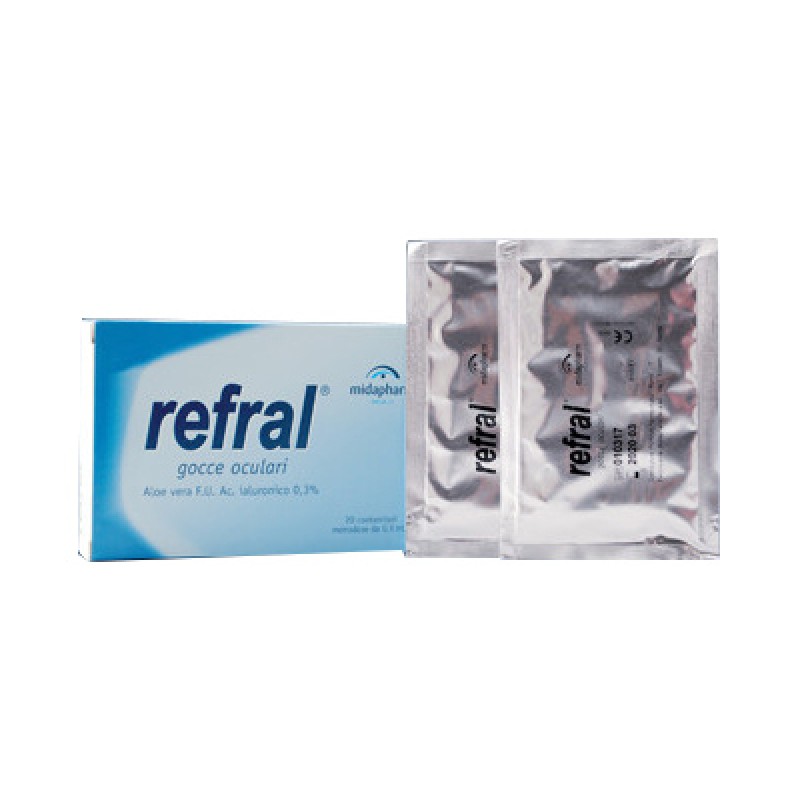 Refral Gocce Oculari 20 Flaconcini Monodose Da 0,5ml