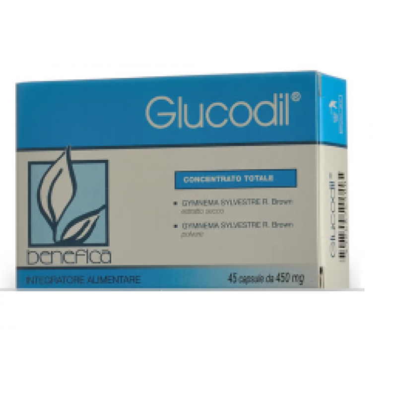 Glucodil Integratore Alimentare controllo del senso di Fame 45 capsule vegetali