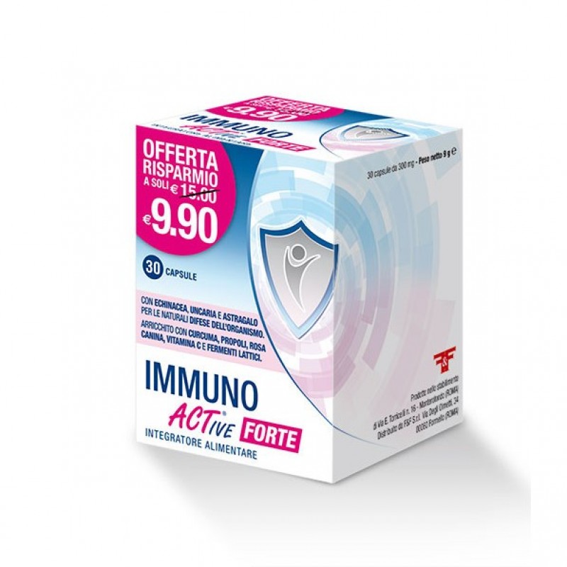 Immuno Active Forte Integratore 30 capsule