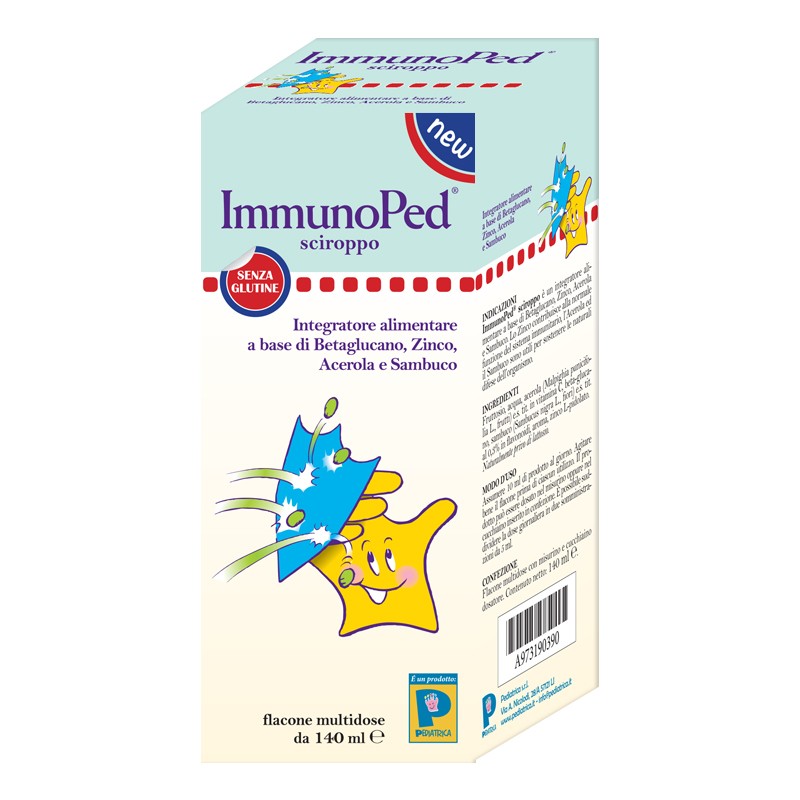 Immunoped Sciroppo Integratore 140 ml