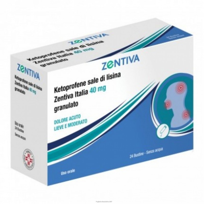 KETOPROFENE S LISINA ZENT*24BS