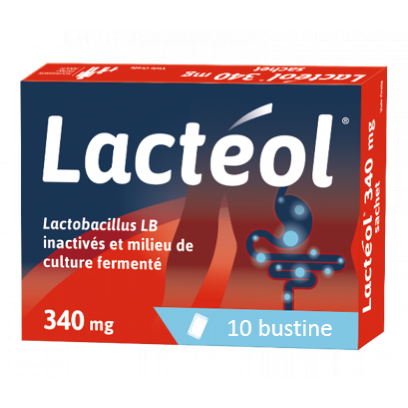 Lacteol Polvere Fermenti Lattici 10 miliardi Lactobacillus LB 10 Bustine