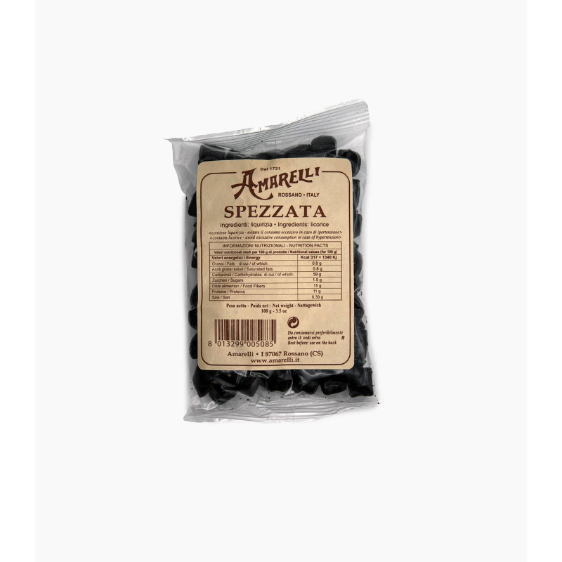 LIQUIRIZIA SPEZZATA BUST 100G