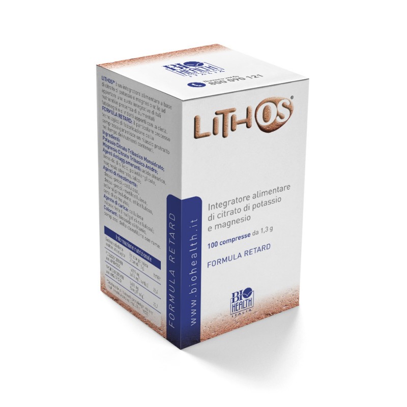 Lithos - Integratore per l'equilibrio acido-base - 100 compresse