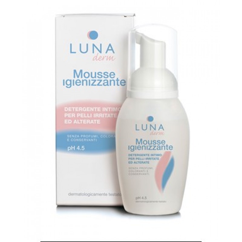 Lunaderm Mousse Igienizzante Detergente Intimo 150 ml