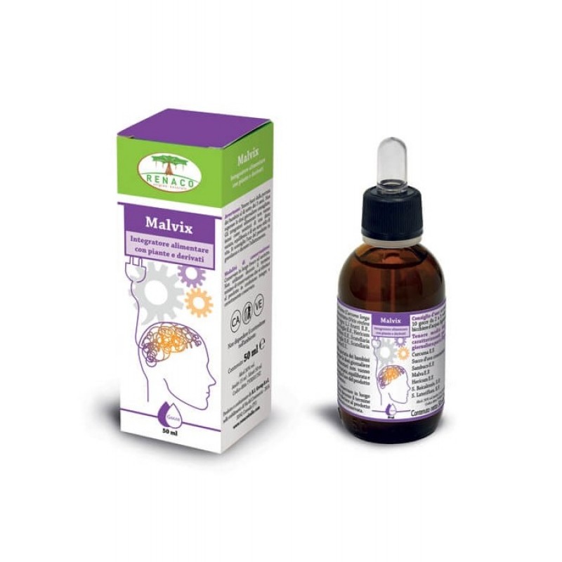 Malvix Tonico Psico-Fisico gocce 50ml