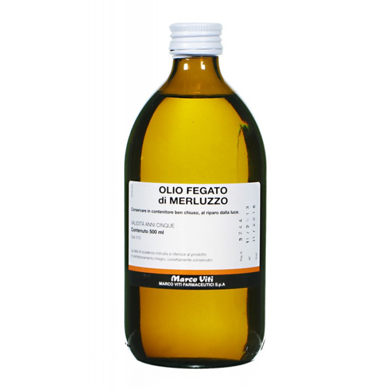 Olio fegato di merluzzo 500 ml