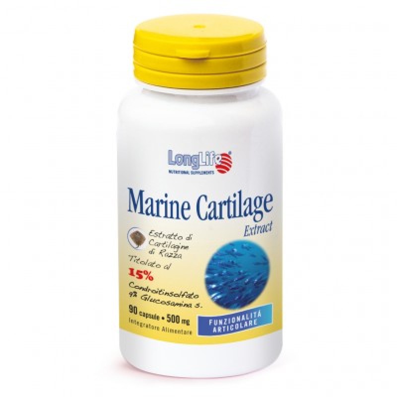 LongLife Marine Cartilage Extract Integratore 90 Capsule