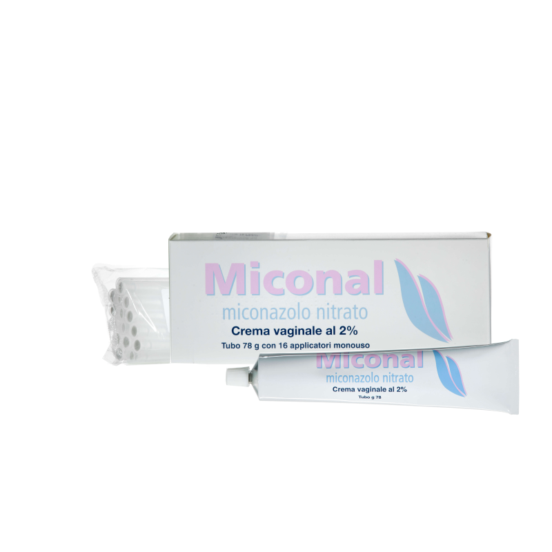 Miconal 2% Miconazolo Crema Ginecologica Antimicotica 78g + 2 Applicatori