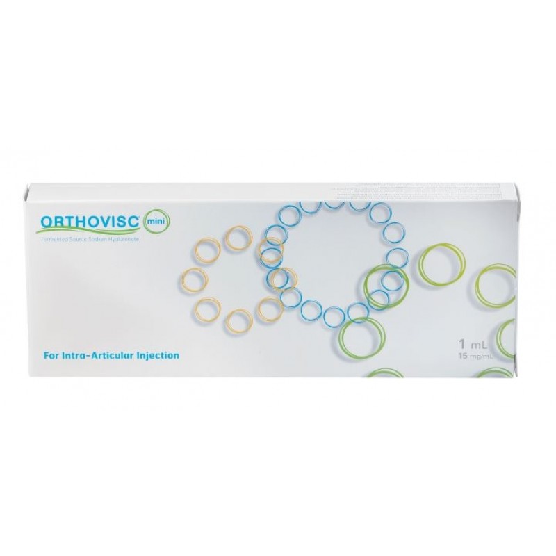 Orthovisc Mini - Siringa preriempita a base di Acido Ialuronico - 15 mg - 1 ml - 1 pezzo