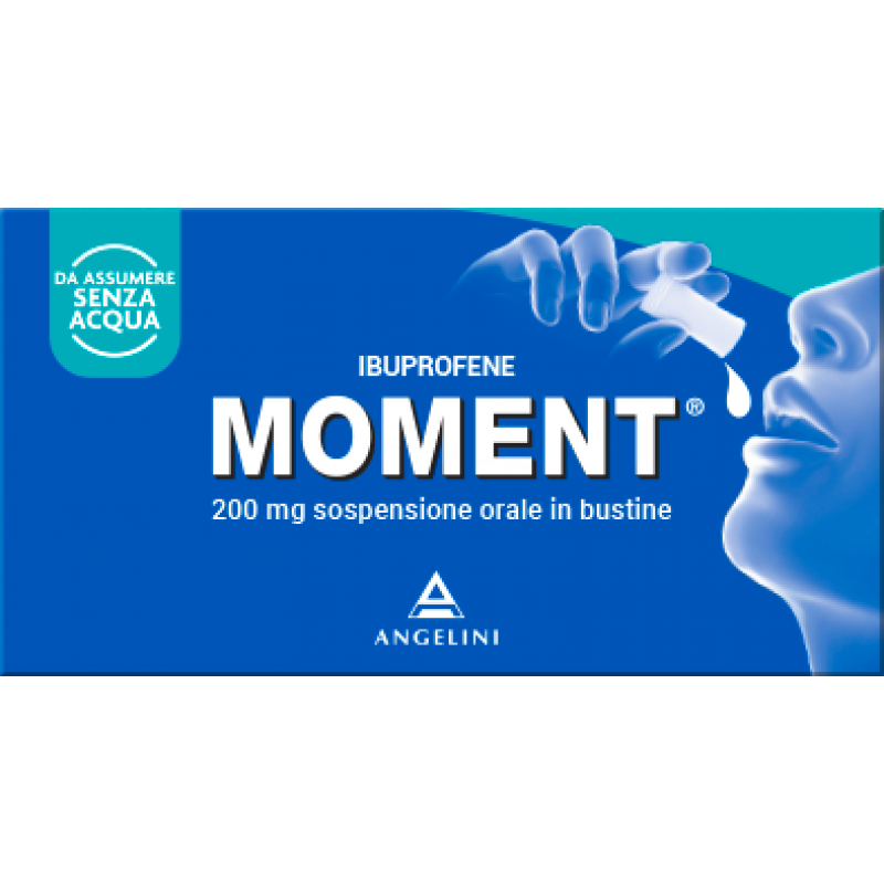 MOMENT SOLUZIONE ORALE SOSPENSIONE IN BUSTINE 8 BUSTINE 200MG