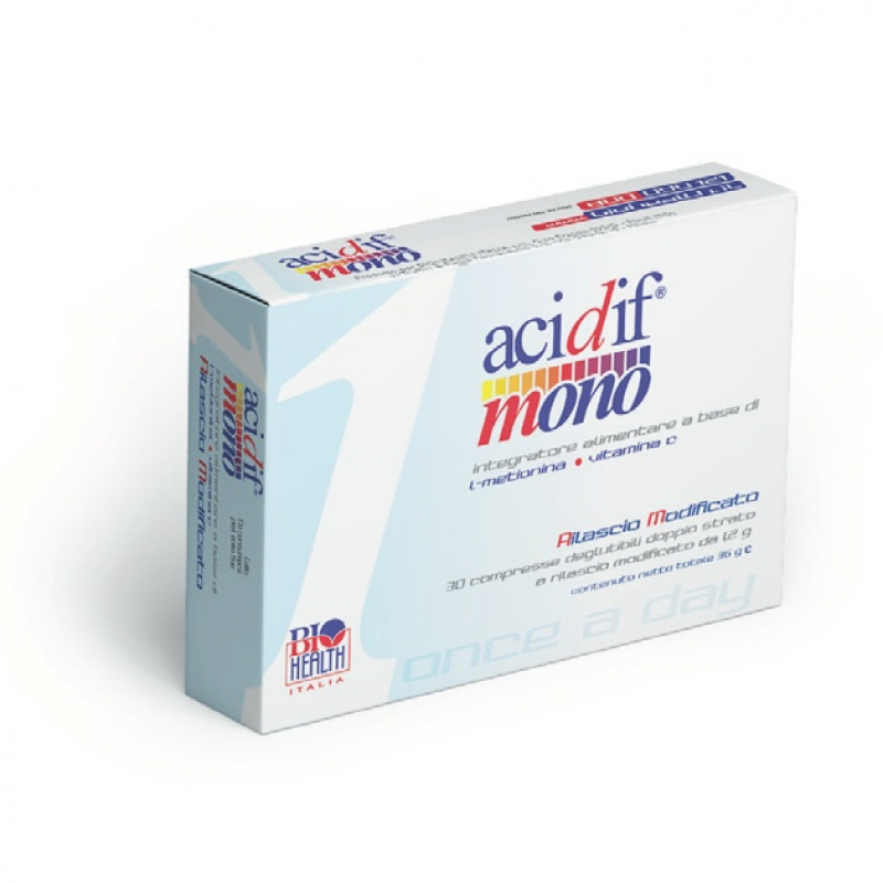 Acidif Mono - Integratore per il benessere delle vie urinarie - 30 compresse - SCADENZA GIUGNO 2025