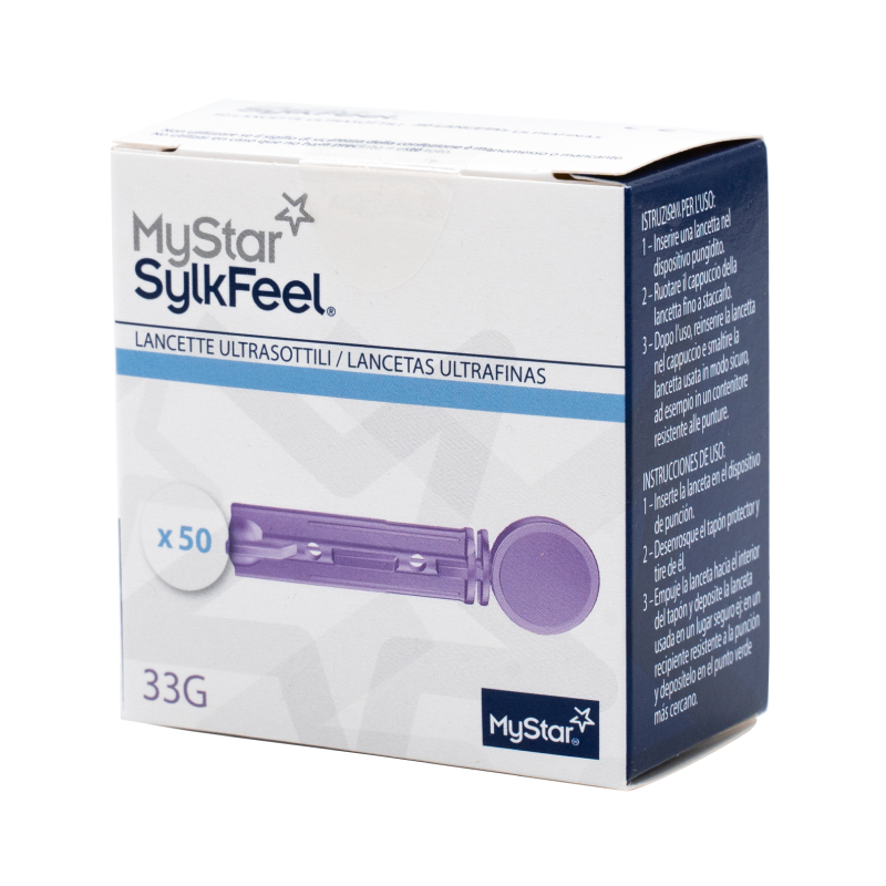 MyStar SylkFeel 33G Lancette Pungidito 50 Pezzi